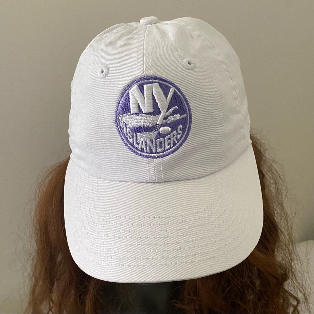 NEW ERA NY ISLANDERS WHITE CAP
